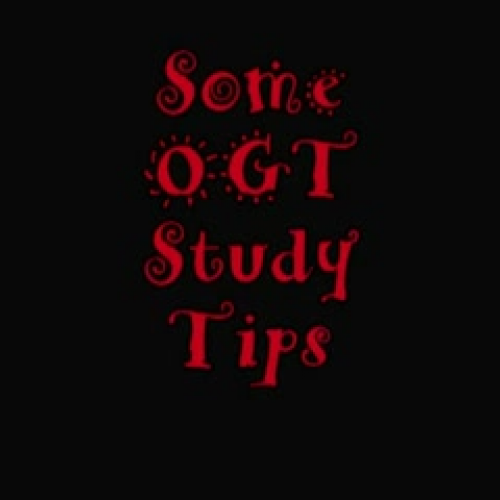 OGT Study Areas