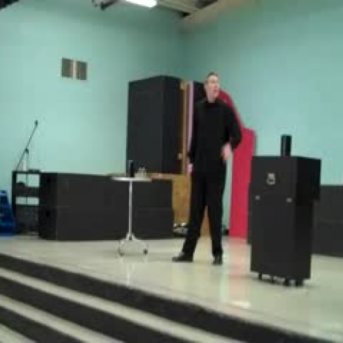 Students Watch Magic Show