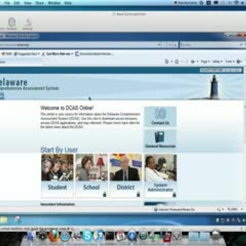 IRSD DCAS Secure Browser Install