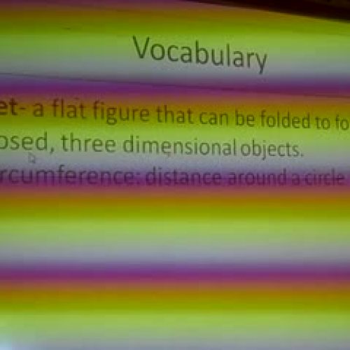 Drawing Nets of 3D Figures