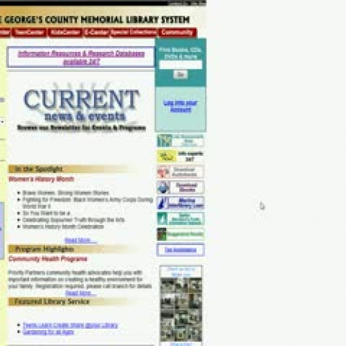 Infotrac Demonstration