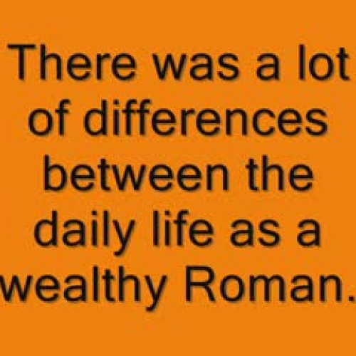 Roman Life