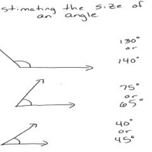 Estimating angles