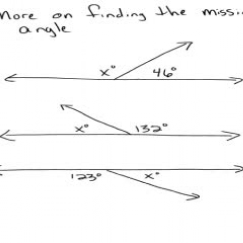 Finding the missing angle