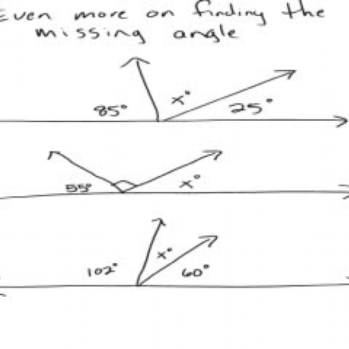 Finding the missing angle