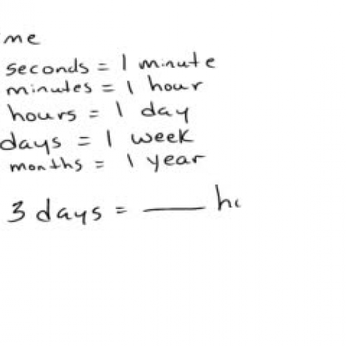 Time conversions