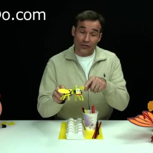 Egg Carton Bumblebee , LooLeDo , Fun Kids Cra