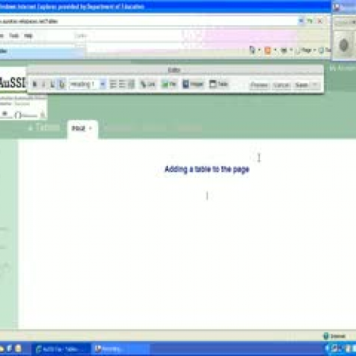 Introduction to tables