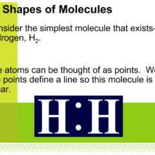 EHS Chem Unit 6 part 3 Molecule Shapes