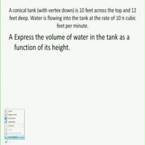 Related Rates - Problem 1