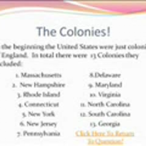 US History Review Pt. 1