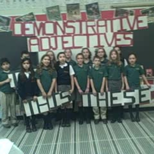 Demonstrative Adjectives