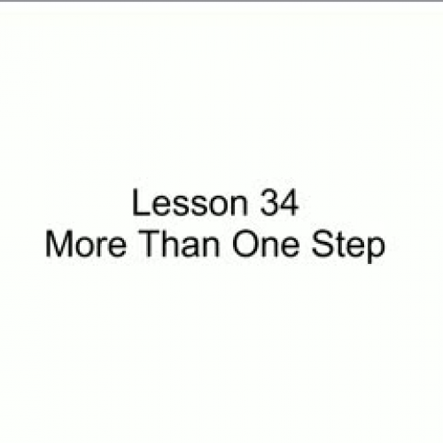 Lesson 34