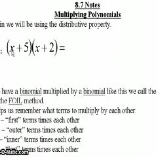 8-8 FOILing shortcuts screencast