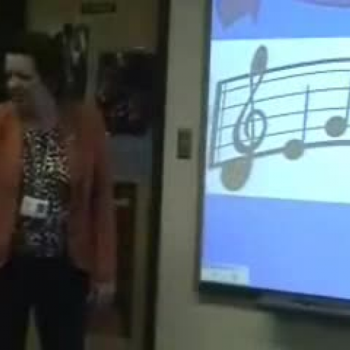 Teaching Kindergarten Music with a SMARTBoard