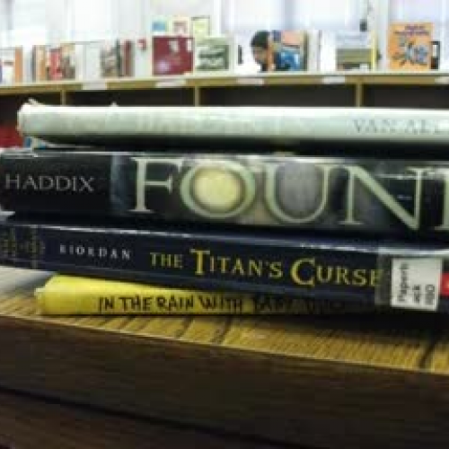 Freeman's Book Spine Poetry