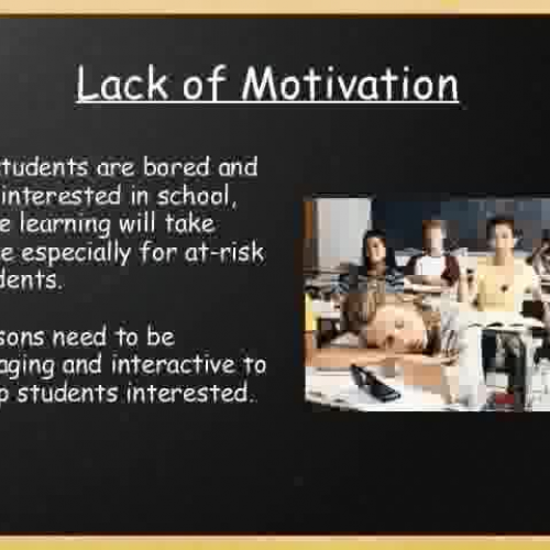 Top Ten Resaons Students Fail