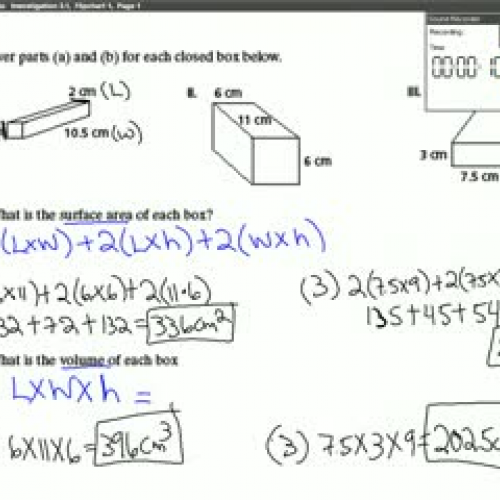 Investigation 3.2 FW2