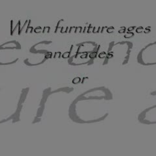 Because I Am Furniture