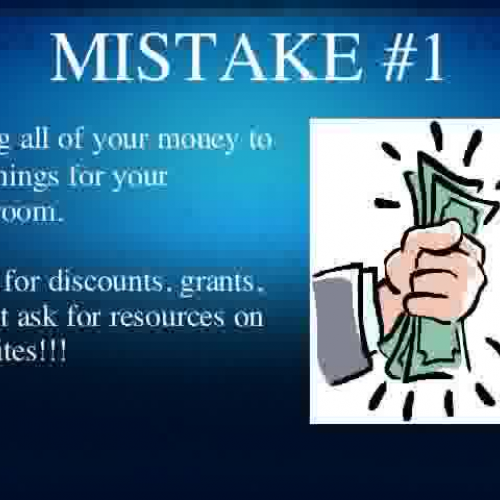 Top Ten Mistakes New Teachers Make