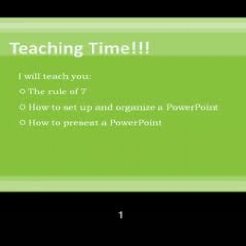 PowerPoint Tips