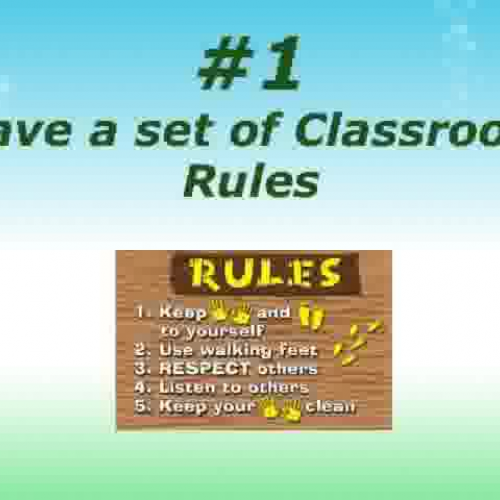 Tips for New Teachers