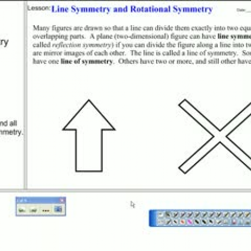 7-4: Line &amp; Rotational Symmetry