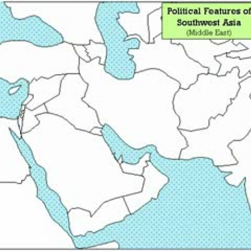 Mapping the Middle East for the CRCT