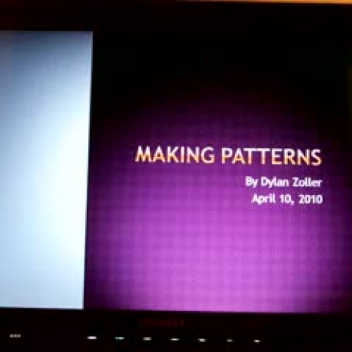 Making Patterns