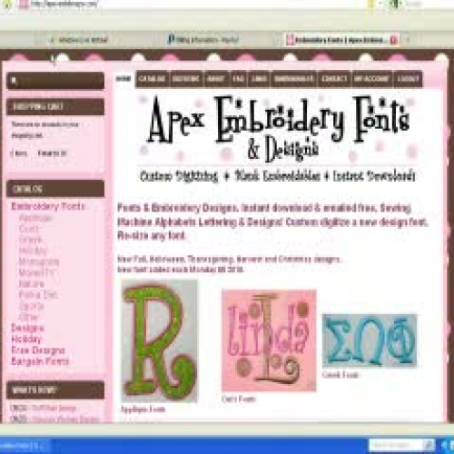 How To Download Embroidery Designs And Fonts