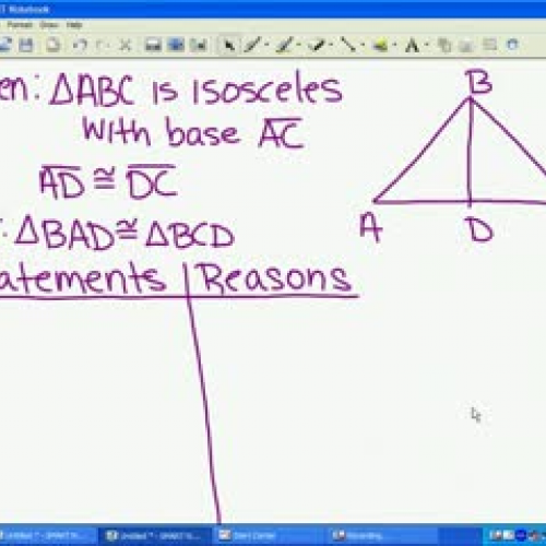 Congruent Triangles - Part II