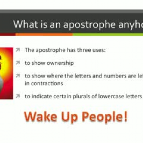 Apostrophes