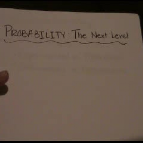 Probability: The Next Level