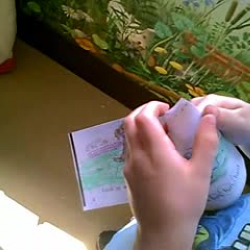 Kindergarten Students Reading