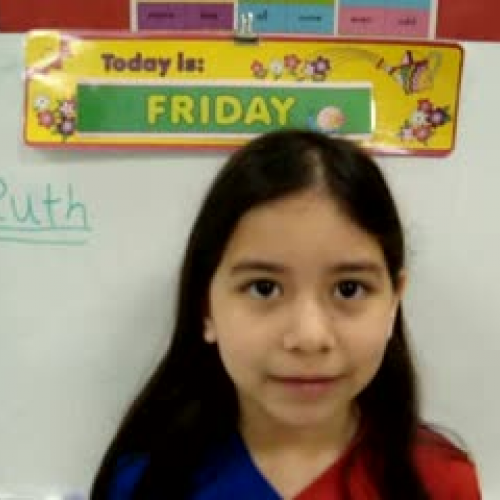 Kids interview Brazilian students