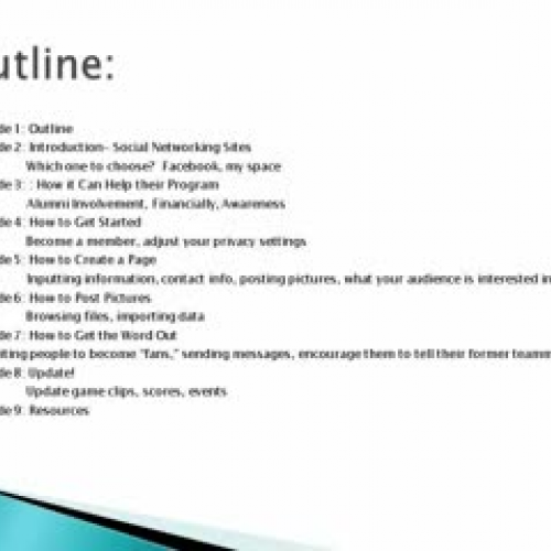 Using Social Networking Sites to Your Advanta