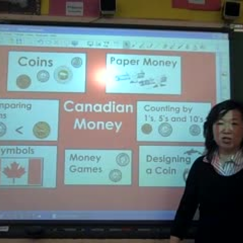 SmartBoard - Canadian Money Lesson