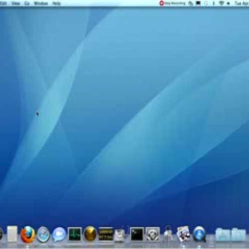 QuickTime 10 Screen Recording