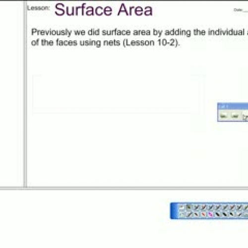 10-3: Surface Area