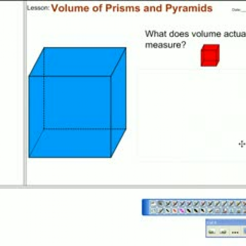 10-7: Volume of Prisms &amp; Pyramids