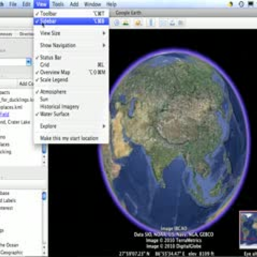 Simple Navigation in Google Earth