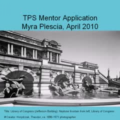 TPS Mentor Presentation