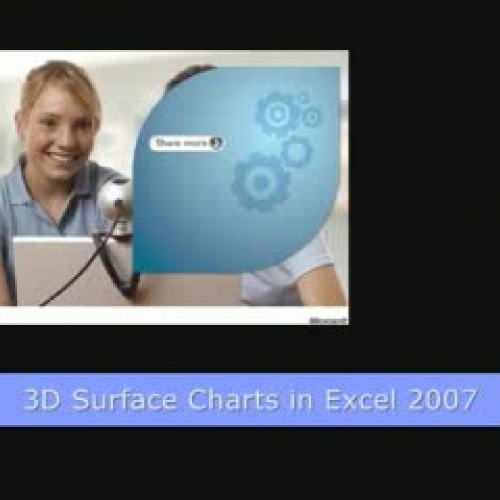How to make 3D charts in Excel