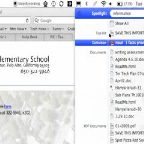 Dictionary in Mac OS X