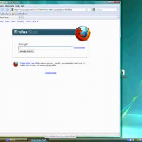 Changing Firefox Homepage