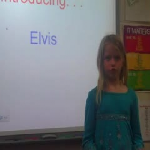 Cassie as Elvis