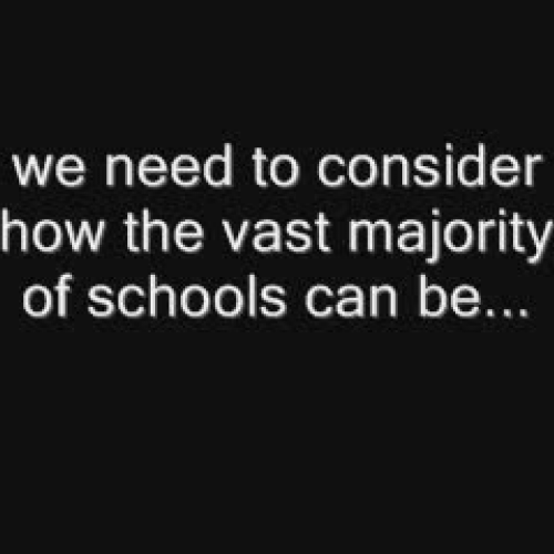 The Transformation of Our Schools