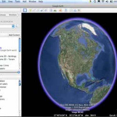 Google Earth Layers Basics