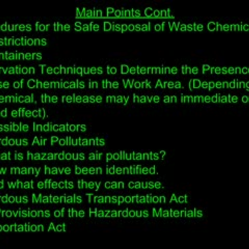 IET 422 Training Video