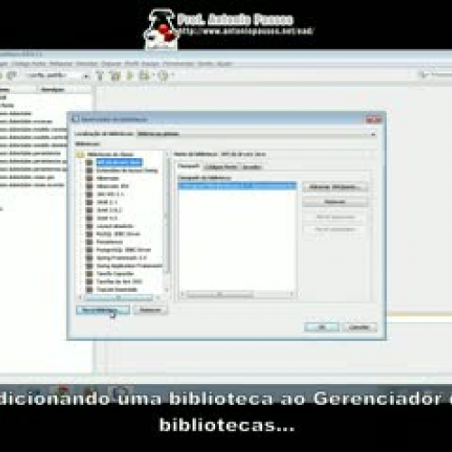 Adicionando a projetos o driver do H2